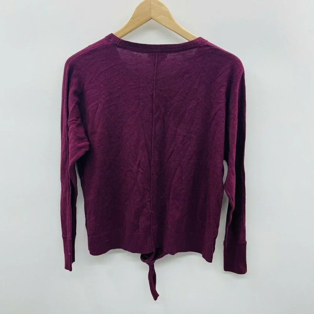 Style & Co Petite Tie-Front Pullover‎ Sweater 319